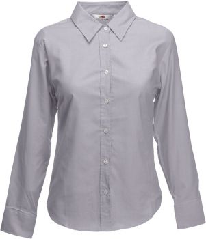 F.O.L. | Halenka Oxford s dlouhým rukávem oxford grey 3XL