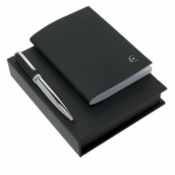 Set Hamilton Black (ballpoint pen & note pad A6)