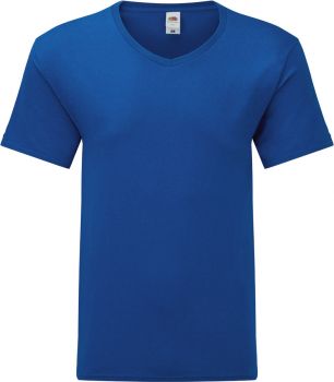 F.O.L. | Tričko s výstřihem do V royal blue XXL