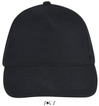 SOL'S SUNNY - FIVE PANEL CAP Black U