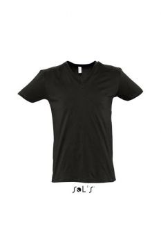 SOL'S MASTER - MEN’S DEEP V-NECK T-SHIRT Deep Black M