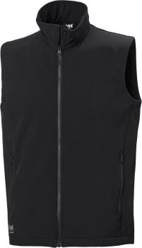 Helly Hansen | 3-vrstvá softshellová vesta "Manchester" black XXL