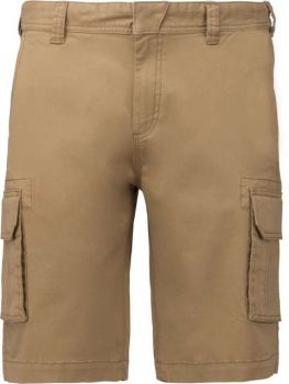 MEN'S MULTIPOCKET BERMUDA SHORTS Camel 46