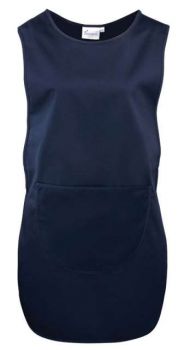 WOMEN'S LONG LENGTH POCKET TABARD Navy M