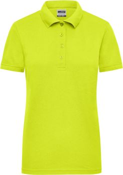 James & Nicholson | Dámské signální pracovní polo neon yellow S