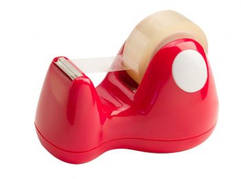 Skot sellotape dispenser red