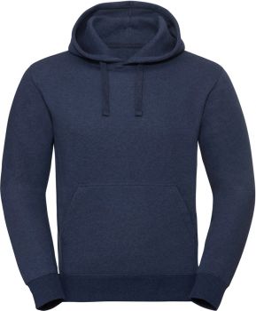 Russell | Pánská melírovaná mikina s kapucí Authentic indigo melange 3XL