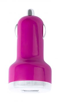 Denom USB car charger pink