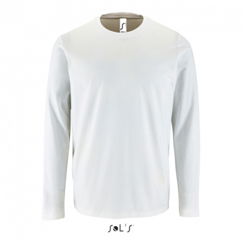 SOL'S IMPERIAL LSL MEN - LONG-SLEEVE T-SHIRT White L