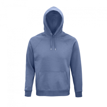 SOL'S STELLAR - UNISEX HOODED SWEATSHIRT Blue S