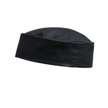 TURN-UP CHEF’S HAT Black M