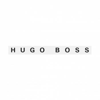 HUGO BOSS Logo Sticker Black 50x3cm