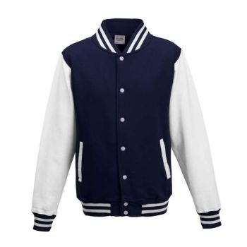 VARSITY JACKET Oxford Navy/White 3XL