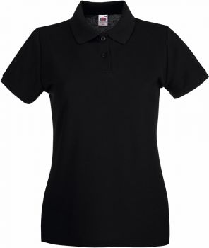 F.O.L. | Dámské piqué polo black L