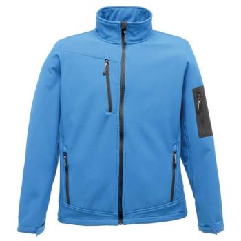 ARCOLA - 3 LAYER MEMBRANE SOFTSHELL French Blue/Seal Grey M