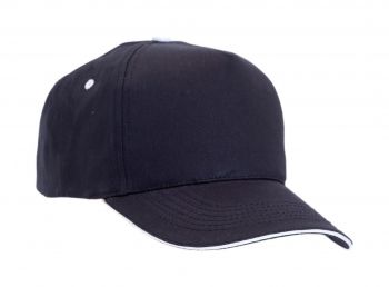 Five baseball cap black