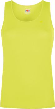 F.O.L. | Dámské sportovní tílko bright yellow XXL