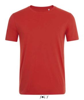 SOL'S MARVIN MEN'S ROUND-NECK FITTED T-SHIRT Hibiscus S