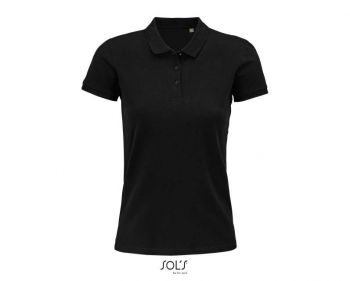 SOL'S PLANET WOMEN - POLO SHIRT Black M