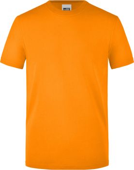 James & Nicholson | Pánské signální pracovní tričko neon orange 3XL