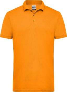 James & Nicholson | Pánské signální pracovní polo neon orange L