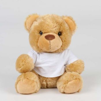 BEAR IN A T-SHIRT Brown S