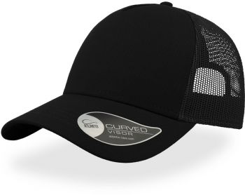 Atlantis | 5 panelová Trucker kšiltovka black/black onesize