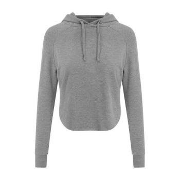 GIRLIE CROSS BACK HOODIE Sports Grey XL