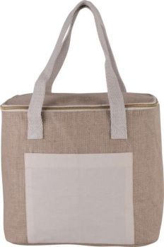 JUTE COOL BAG - MEDIUM SIZE Natural U