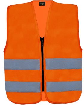 Korntex | Dětská bezpečnostní vesta hi vis orange XS