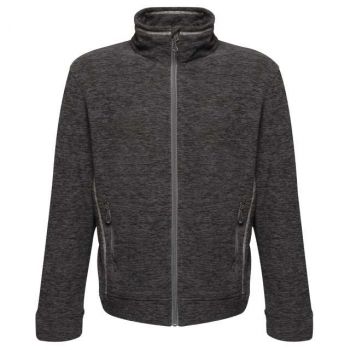 THORNLY MEN - FULL ZIP MARL FLEECE Seal Grey Marl L