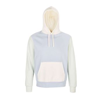 SOL'S COLLINS - UNISEX HOODED SWEATSHIRT Creamy Blue 3XL