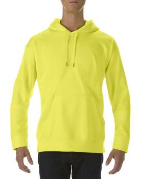 PERFOMANCE® ADULT TECH HOODED SWEATSHIRT Safety Green L