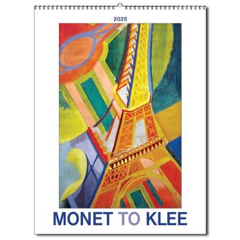 Nástenný kalendáreMonet to Klee 2025