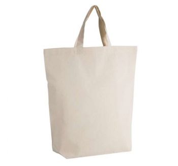 COTTON SHOPPER BAG Natural U