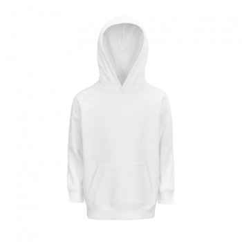 SOL'S STELLAR KID - HOODED SWEATSHIRT White 8A