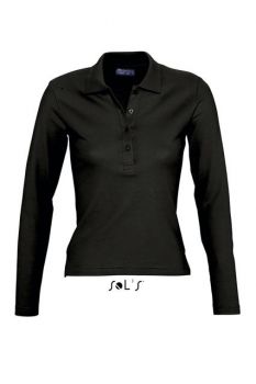 SOL'S PODIUM - WOMEN'S POLO SHIRT Black S