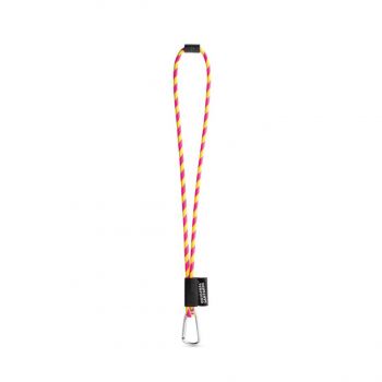 Lanyard Tube Long Set II 360 - Fluorescenčná žltá