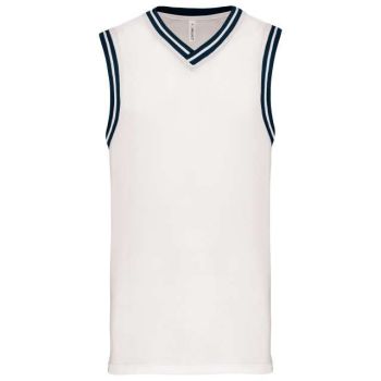 UNIVERSITY JERSEY White/Navy 3XL