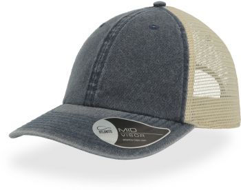 Atlantis | 6 panelová Trucker kšiltovka navy onesize