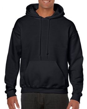 HEAVY BLEND™ ADULT HOODED SWEATSHIRT Black M