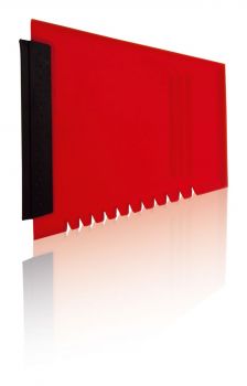 Baira ice scraper red