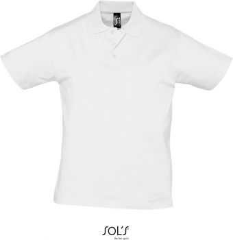 SOL'S | Pánské žerzejové polo white M