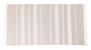 Tayler beach towel brown