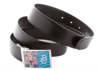 Spello belt black , silver