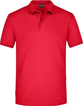 James & Nicholson | Pánské elastické piqué polo red S