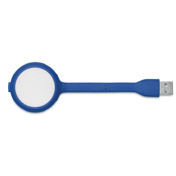 LUMIHUB 5 LED lampička se 4 porty USB royal blue