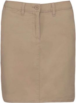 CHINO SKIRT Washed Beige 48