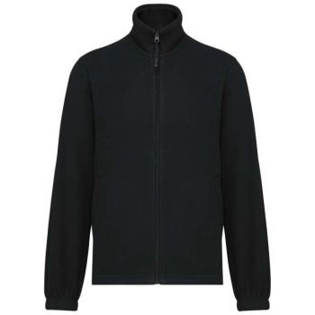 UNISEX MICROFLEECE ELASTICATED JACKET Black L