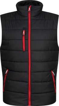 Regatta | Thermo vesta "Navigate" black/classic red 3XL